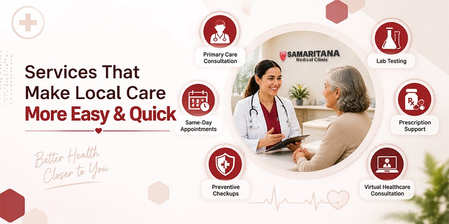 Local healthcare services for easy access